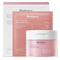 SET BIODANCE COLÁGENO MASCARILLA & ALMOHADILLAS