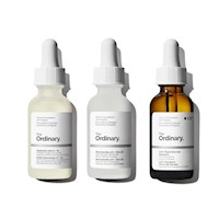 The Ordinary set Radiant Skin con Ácido Hialurónico, Niacinamida y Escualano