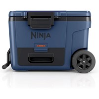 Ninja nevera portátil Frostvault FB245BL, con ruedas y cajón seco, 45 qt / 42,6 L | Lakeshore Blue