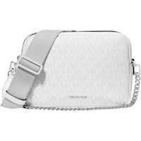 MICHAEL KORS | BOLSO CÁMARA BRYANT MEDIANO DOBLE CREMALLERA Y CADENA CROSSBODY