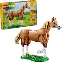 Lego Creator 3 en 1, caballo, oso o ciervo, set de construcción creativo