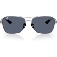 Ray-Ban RB8336M Gafas de sol cuadradas unisex Scuderia Ferrari | Black / Demo Lens