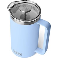 YETI Rambler Cafetera de Prensa con filtro de 34 oz | Celeste