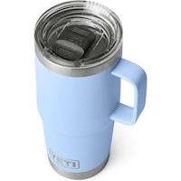 YETI Rambler Vaso de 20 oz de acero inoxidable y tapa Stronghold color celeste