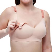 Momcozy brasier soporte Jelly Strip, 3XL | Rosa (Blush)