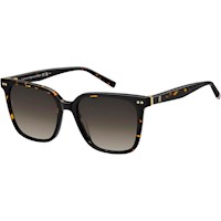 Tommy Hilfiger Gafas de sol rectangulares clásicas para hombre I