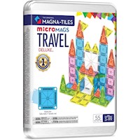 MAGNA-TILES - Micromags travel set deluxe 55 piezas