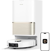 Dreame L50 Ultra robot aspirador con doble cepillo | Blanco