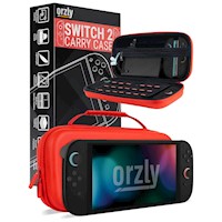 Estuche de Viaje Protector con Bolsillos Para Nintendo Switch 2 | Rojo