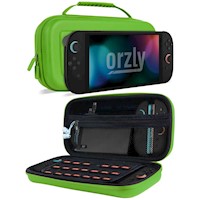 Estuche de Viaje Protector con Bolsillos Para Nintendo Switch 2 | Verde Claro