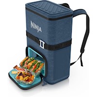 Ninja mochila térmica Frostvault Go Can, 24 qt / 22,7 L | Azul