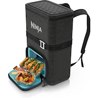 Ninja mochila térmica Frostvault Go Can, 24 qt / 22,7 L | Gris Oscuro
