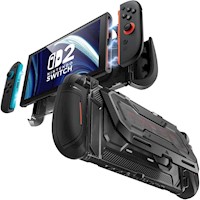 Funda Acoplable con Soporte Plegable Para Nintendo Switch 2 | Negro