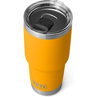 YETI Rambler Vaso de 30 oz de acero inoxidable y tapa MagSlider color anaranjado