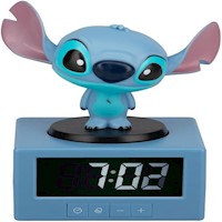 Paladone Disney Stitch, despertador con luz nocturna y alarma oficial