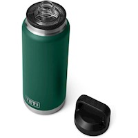 YETI Botella Rambler con Tapa para Sorbos de 36 oz | Verde Oscuro