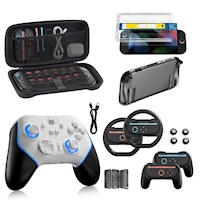 Kit de Accesorios 16 en 1 Para Nintendo Switch 2 | Negro y Blanco