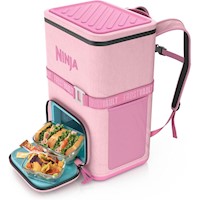 Ninja mochila térmica Frostvault Go Can, 36 qt / 34,1 L | Rosado