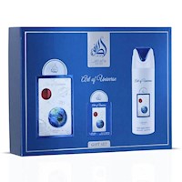 SET DE PERFUME LATTAFA PRIDE ART OF UNIVERSE 3 PZS EDP UNISEX