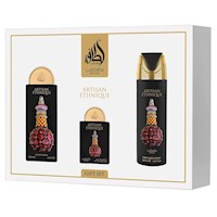 SET DE PERFUME LATTAFA PRIDE ETHNIC ARTISAN 3 PZS EDP UNISEX