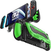 Funda Acoplable con Soporte Plegable Para Nintendo Switch 2 | Verde Claro