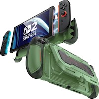 Funda Acoplable con Soporte Plegable Para Nintendo Switch 2 | Verde