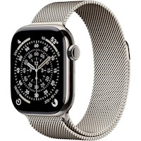 Apple Watch Series 11 Natural Titanio (GPS + CELLULAR 42mm) + Milanese Loop Natural S/M