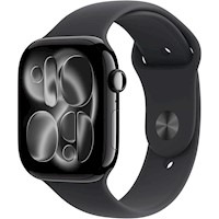 Apple Watch Series 11 Jet Black Aluminio (GPS + CELLULAR 46mm) + Sport Band Black M/L