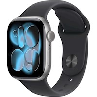 Apple Watch Series 11 Space Gray Aluminio (GPS 42mm) + Sport Band Black S/M