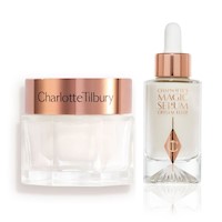 Charlotte Tilbury Magic Cream y Magic Crystal Elixir Dúo hidratante facial