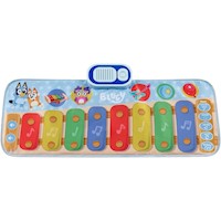 eKids Bluey alfombra de juego con piano musical y efectos de sonido