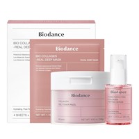 SET BIODANCE COLÁGENO MASCARILLA & ALMOHADILLAS & SUERO