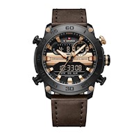 RELOJ ANALOGICO-DIGITAL HOMBRE NF9235 NAVIFORCE MARRON CASUAL 1030939