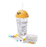 Vaso TomaTodo Gudetama The Lazy Egg Doodle Tumbler Cup