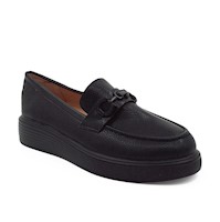 MOCASIN MUJER STHEF NEGRO 8117