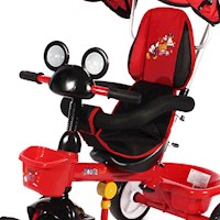 10844-MK TRICICLO MUSICAL C/ TECHOYGUIA DE LUXE MICKEY
