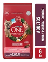 Purina ONE Adulto Cordero 6 kg
