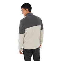 Forro polar de montaña y trekking Hombre Quechua MH500 - Beige