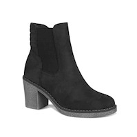 BOTIN MUJER STHEF CASUAL NEGRO 7613