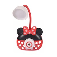 Lampara Led con Portalápiz Infantil Minnie Mouse Sacapuntas