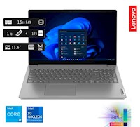 Laptop Nueva Lenovo V15 G4 IRU Intel Core i7 13va gen 16GB RAM 1TB SSD + 1 TB HDD 15.6" FHD