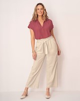 Pantalón paperbag