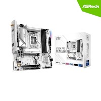 PLACA ASROCK B760M PRO RS WIFFI  WHITE LGA 1700 4DDR5 7200MHz HDMI DP Micro ATX