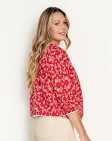 Casaca estampada