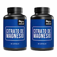 Citrato de Magnesio 60 Cápsulas Mujer Aguaje Pack x 2