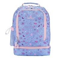 Mochila Bentgo Kids 2 en 1- Galaxia Lavanda