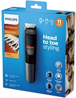 Recortador Philips 11 en 1 para Barba, Cuerpo y Cabello con Funda - MG5730