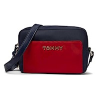 Crossbody Tommy Hilfiger Alexis II Azul y Rojo