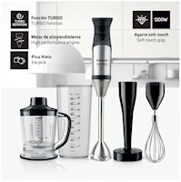 Batidora De Inmersión Bapi 1200 Plus Inox