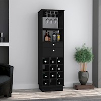 Mueble Bar Vinero  Wengue 46cm